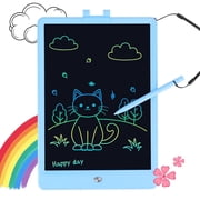 MAGOTAN 10 Inch LCD Drawing Tablet for Kids Toddler Drawing Doodle Pad Educational Toys Boys Girls Birthday Gifts, Blue