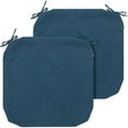 thumbnail image 1 of MAGPIE FABRICS Indoor Outdoor Replacement Navy Blue Seat Cushion Cover, Water-Resistant (2 pack), 1 of 5