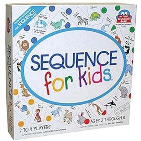 MAHADEV Original Sequence Just for Kids Board Game, Strategy Card Game for Kids, Sequence for Kids Strategy Game 7+Years