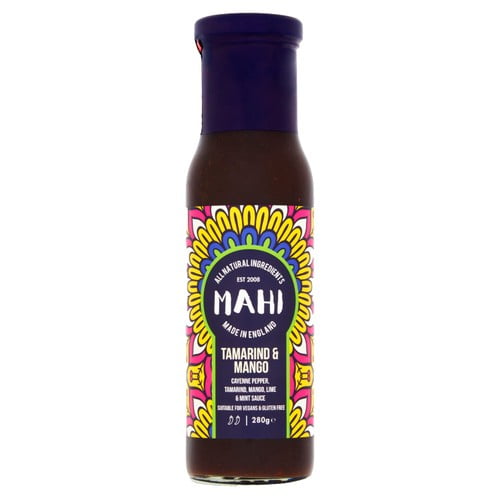 MAHI Tamarind & Mango Sauce Ketchup 280ml, British Import (Pack of 2)