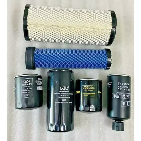 MAHINDRA TRACTOR 2555 HST Cab / 2555 HST T4 / 2655 HST FILTER PACK OF 6