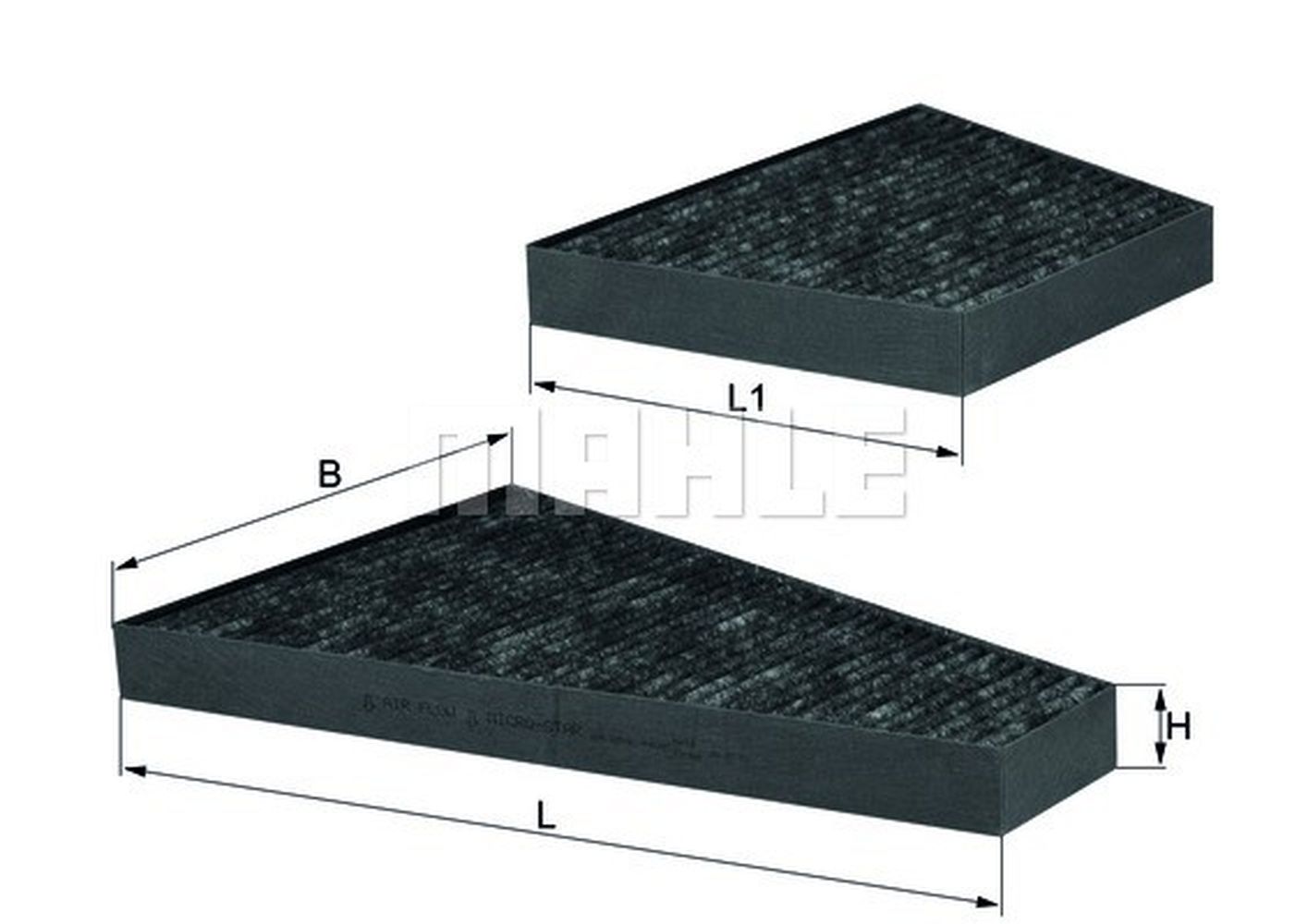 MAHLE LAK 225/S Cabin Air Filter