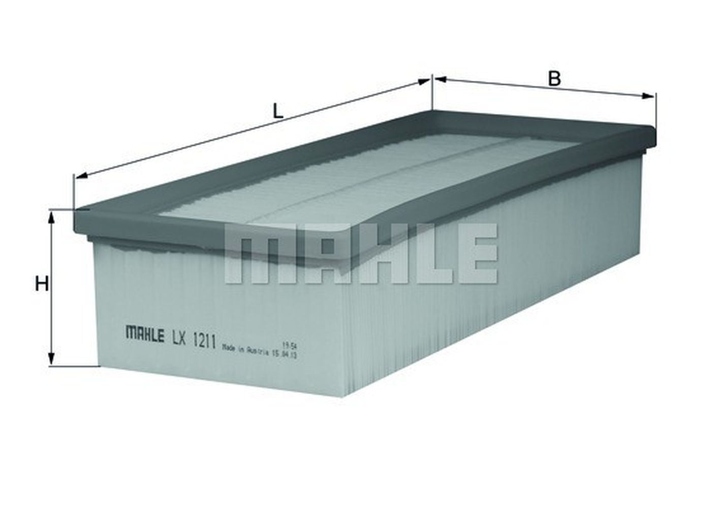 MAHLE LX 1211 Air Filter