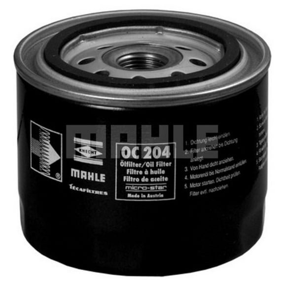 MAHLE OC 204 Engine Oil Filter Fits select: 1994-1995 FORD MUSTANG, 1998-1999 VOLVO S70