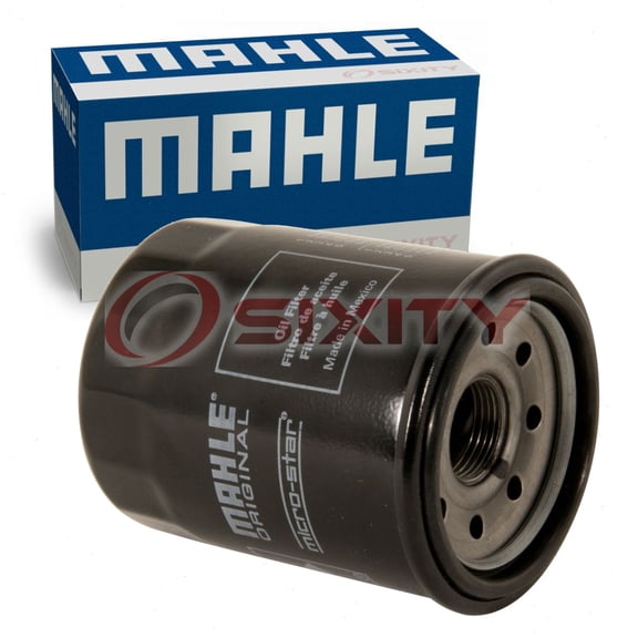 MAHLE OC Engine Oil Filter compatible with Mitsubishi Eclipse 1.8L 2.0L 2.4L 3.8L L4 V6 1993-2012