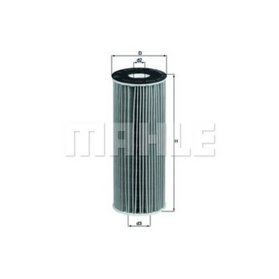 MAHLE OX 133D ECO Engine Oil Filter Element Fits select: 1998-2004 MERCEDES-BENZ SLK, 1994-1997 MERCEDES-BENZ E