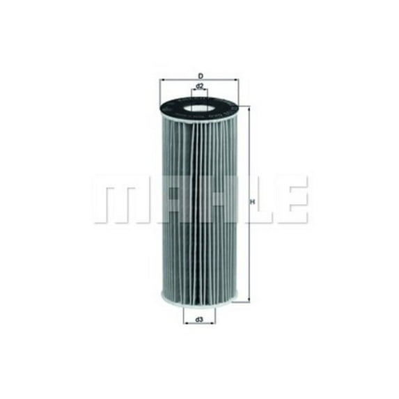 MAHLE OX 133D ECO Engine Oil Filter Element Fits select: 1998-2004 MERCEDES-BENZ SLK, 1994-1997 MERCEDES-BENZ E