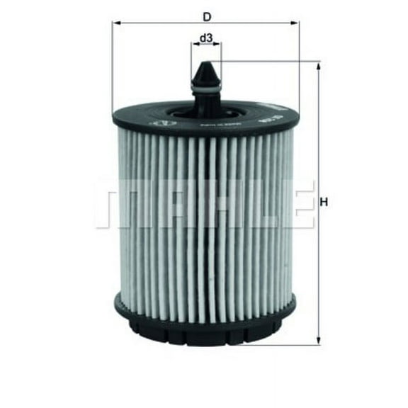 MAHLE OX 258D Engine Oil Filter