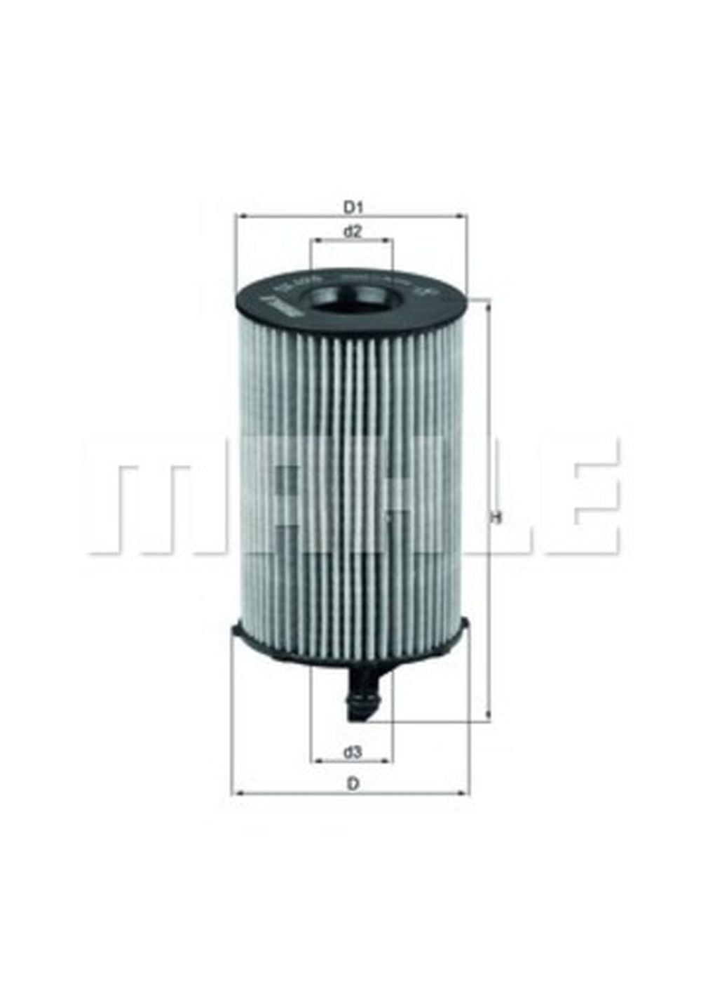 MAHLE OX 420D ECO Engine Oil Filter Element