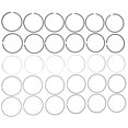 thumbnail image 1 of MAHLE RING SET CHROME, 1 of 2
