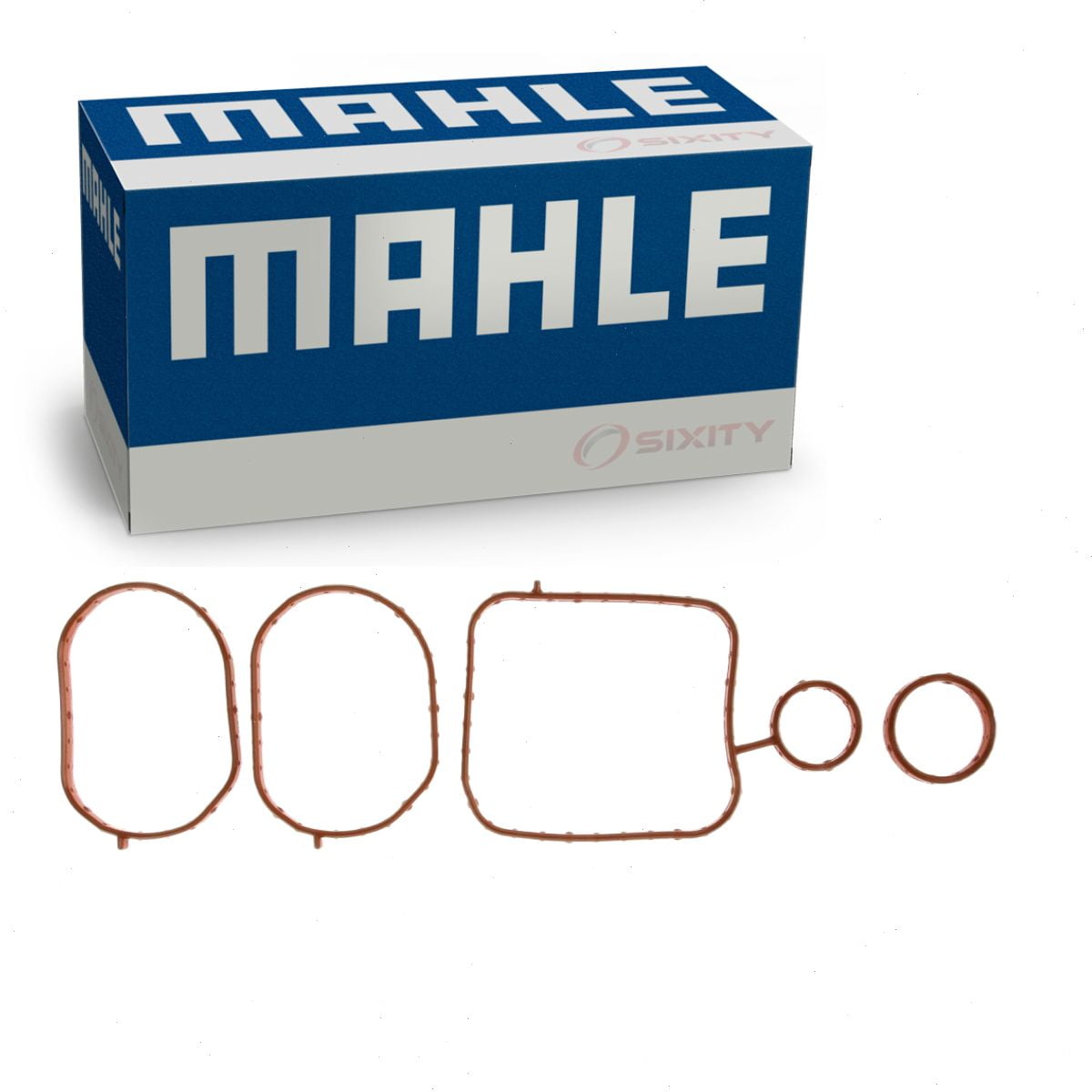 MAHLE Upper Engine Intake Manifold Gasket Set compatible with Ford D Duty F-250 F-350 F-450 F-550 Super 6.7L V8 2011-2019