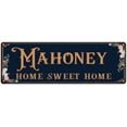 thumbnail image 1 of MAHONEY Home Sweet Home Victorian Look 8x24 Metal Sign 108240046788, 1 of 1