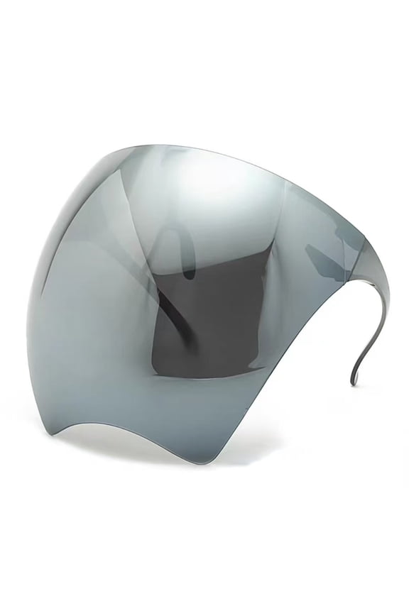 Oversized Full Face Mask Shield Polarizing Mirror Sunglasses Visor Goggles