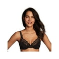 thumbnail image 1 of MAIDENFORM Intimates Black Lace Demi Scalloped Underwire Bra 32B, 1 of 2