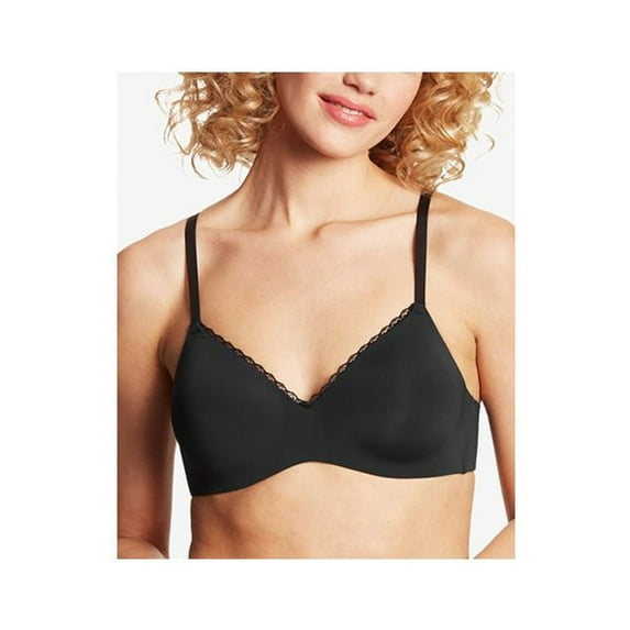 MAIDENFORM Intimates Black Light Padding Moderate Coverage Bra L DD