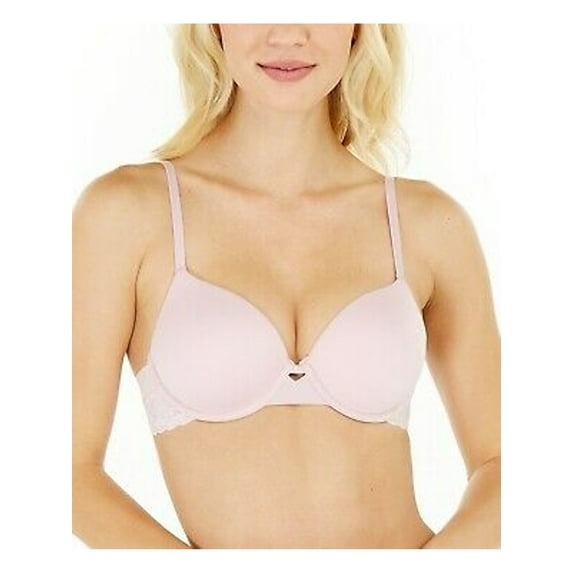MAIDENFORM Intimates Pink Adjustable Strap Everyday Underwire Bra Size: 38C