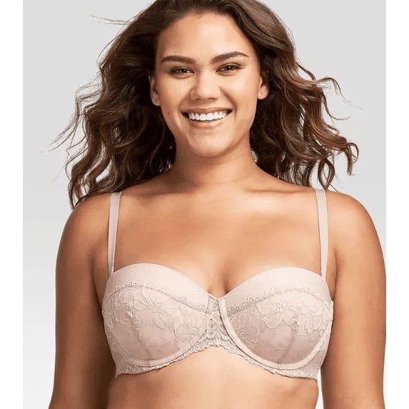 MAIDENFORM Pale Pink Self Expressions Multiway Bra, US 36D, UK 36D, NWOT