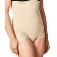 thumbnail image 1 of MAIDENFORM Transparent/Nude Tame Your Tummy Shaping Brief, US 2X-Large, NWOT, 1 of 4