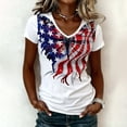 thumbnail image 1 of MAIHAN 250 Years America Shirt Patriotic Shirt 4th Of July Tee Tops 4th Of July Crew Neck T-Shirts Shirt Short Sleeve Spring Summer Tops Plus Size T Shirts for Women, 1 of 3