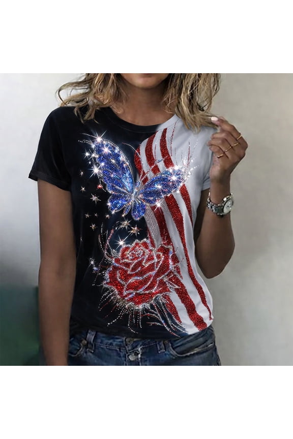 MAIHAN 250 Years America Shirt Patriotic Shirt 4th Of July Tee Tops 250 Years Independence Tee Summer T Shirt Casual Short Sleeve Tee Tops