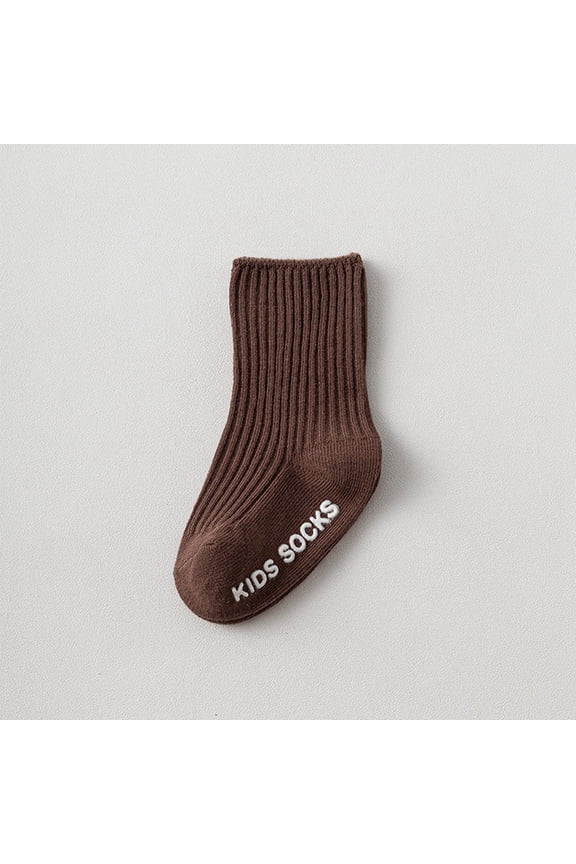 -Baby Winter Socks Non- Grip Socks | Toddler Soft Thermal Crawling Floor Socks | Warm Breathable Socks for Boys Girls 0-5 Years(Z,0-1Years)