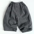 thumbnail image 1 of MAIHAN-Boys Girls Loose Fit Pants | Wide Leg Cotton Blend Casual Trousers for Kids | Breathable Soft Everyday Wear for Spring Summer Fall | Unisex Comfortable Play Outfits(Grey,3-4Years), 1 of 3