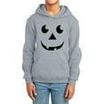 thumbnail image 1 of MAIHAN Boys Halloween Print Hoodie - Kids Graphic Pullover Sweatshirt, Halloween Themed Clothing Soft Comfortable Casual Outfit with Adjustable Hood for Ages 1-14 Years(Grey,11-12 Years), 1 of 4