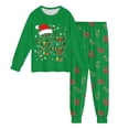 thumbnail image 1 of MAIHAN-Christmas 67 Shirts and Pants Outfit Set for Kids Six Seven 6 7 meme 2Pcs Pajamas Clothes Set Boys Girls Outfit(A-Green,Green), 1 of 2