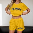 thumbnail image 1 of MAIHAN Outfits for Women Y2k Outfits Shirt and Short Outfit Pant Sets Women 2 Piece Outfits Comfortable Playwear Daily Wear, 1 of 3