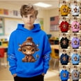 thumbnail image 1 of MAIHAN Teen Girl Hoodies Boys Highland Cow Sweatshirt Hoodie Cute Casual Fall Winter Sweatshirts Cowgirl Long Sleeve Pullover Tops(Pink,13-14 Years), 1 of 6