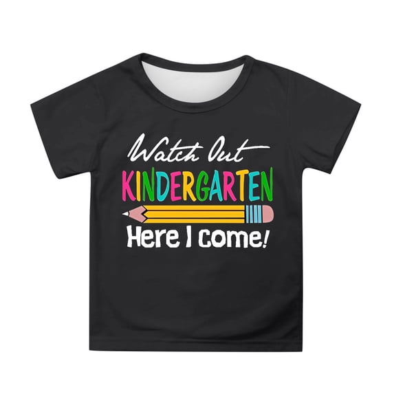 MAIHAN Girl Shirts Graphic Tee Crew Neck Shirts Girl Summer Outfits Soft Casual Tees