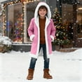 thumbnail image 1 of MAIHAN-Winter Festival Cardigan for Boys and Girls 2-13 Years, Christmas Holiday Sweater with Soft, Cozy Open Front Jacket for Cold Weather(Pink,12-13Years), 1 of 8