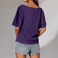 thumbnail image 1 of MAIHAN Women Polo Shirt Casual Summer Funny Crew Neck Basic Tops Short Sleeve Spring Summer Tops Beach Vacation Clothes for Casual 2026, 1 of 4