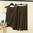 thumbnail image 1 of MAIHAN Women Shorts Sets Outfits Women Spring Outfits Shirt and Pants Women 2 Piece Outfits Sets Casual for Casual and Summer Wear, 1 of 3