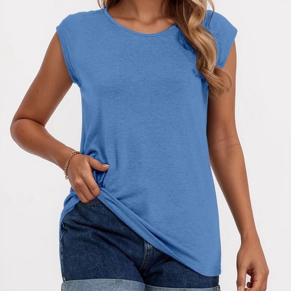 MAIHAN Women Tshirts Cotton Casual Summer Funny Soft Basic Tees Summer T Shirt Crew Neck T Shirts for Women