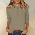 thumbnail image 1 of MAIHAN Womens Short Sleeve Shirts Summer Tops 2026 Spring Trendy Casual Casual Basic Tee Shirts Womens Summer Tops Spring Clothes Trendy Outfit, 1 of 3