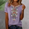 thumbnail image 1 of MAIHAN Womens Summer T-Shirts Summer Tops 2026 Spring Trendy Casual Graphic Shirts Cute T Shirts Tops Cute Trendy Tunic Blouses, 1 of 2