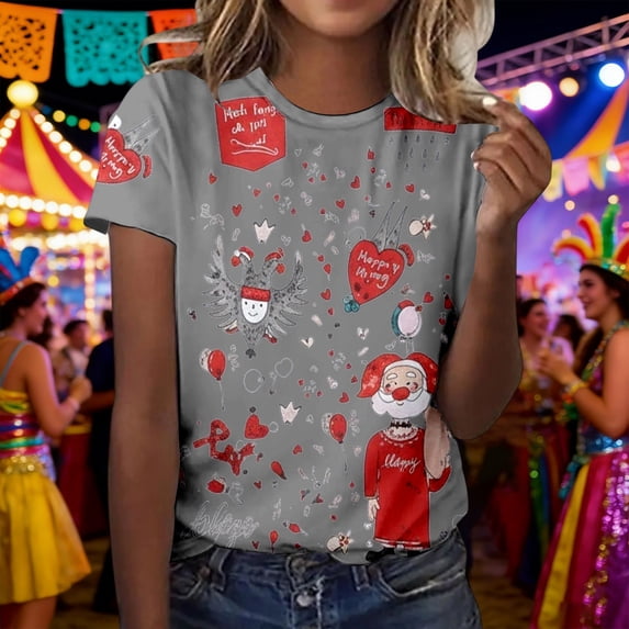 MAIHAN Womens Tshirts Cotton Loose Fit Summer Tops 2026 Spring Trendy Casual Graphic Shirts Short Sleeve Spring Summer Tops Loose Fit Shirts Spring Fashion