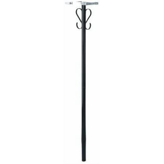Solar Group MAILBOX POST ROUD METAL BLACK, Sold as 5 Each  Home & Garage Storage, Stackable Design
