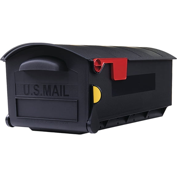 Solar Group MB515B Rural Mailbox, Medium, Black
