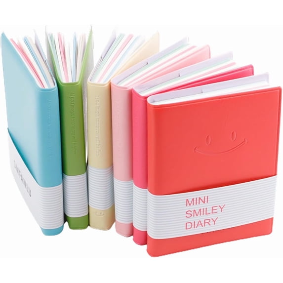 MAILINI 6 Pack Mini Pocket Notebooks, Small Notepads Cute Lined Memo ...