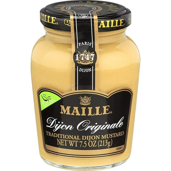 MAILLE Natural Dijon Mustard, 7.5 OZ