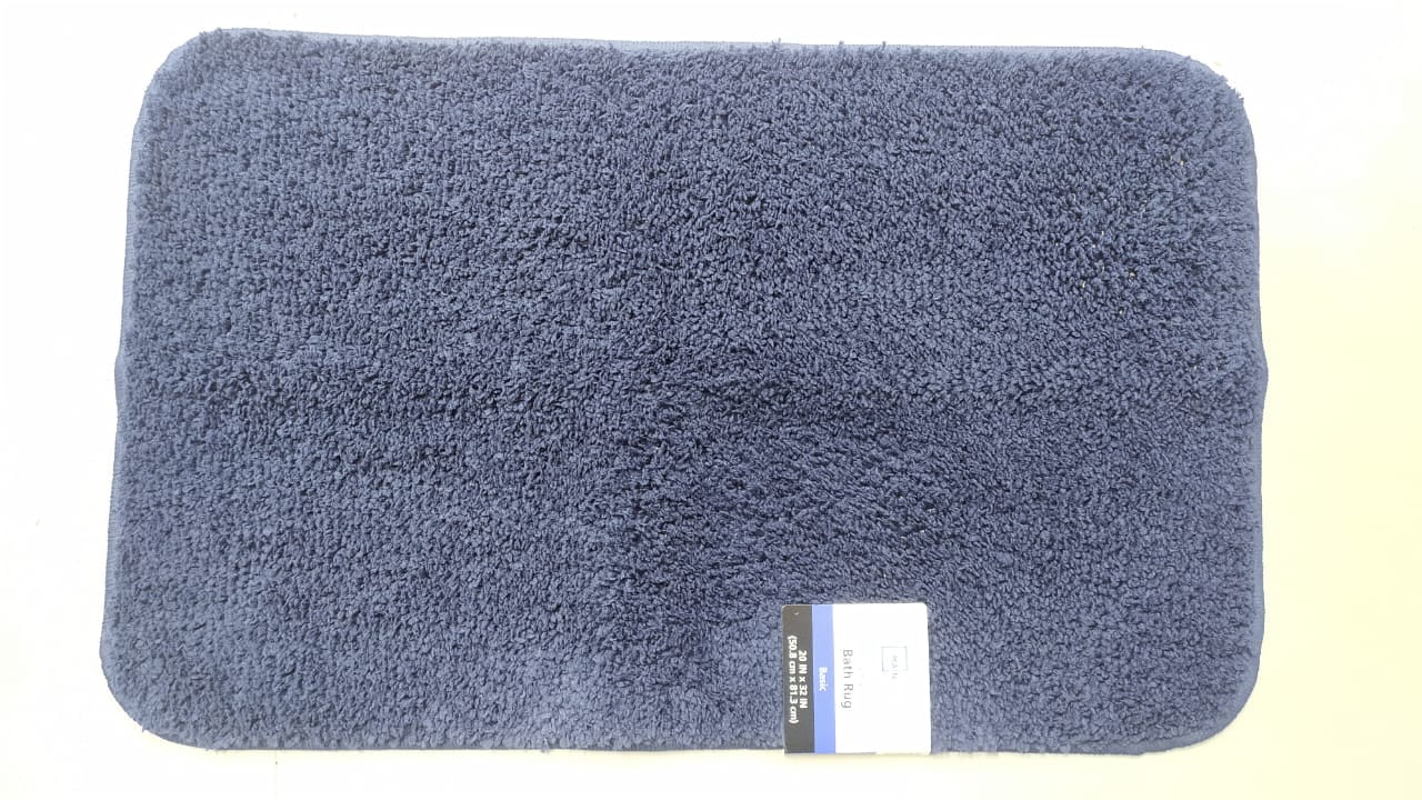 MAINSTAY BASIC BATH RUG NAVY