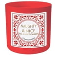 thumbnail image 1 of Mainstays Naughty & Nice Scented Candle, 10 oz, Single Wick, Festive Holiday Glass Jar, 1 of 6