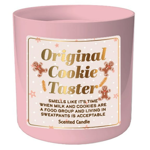 Mainstays Single-Wick Chocolate Chip Vanilla Cookie Scented Candle, 10 oz