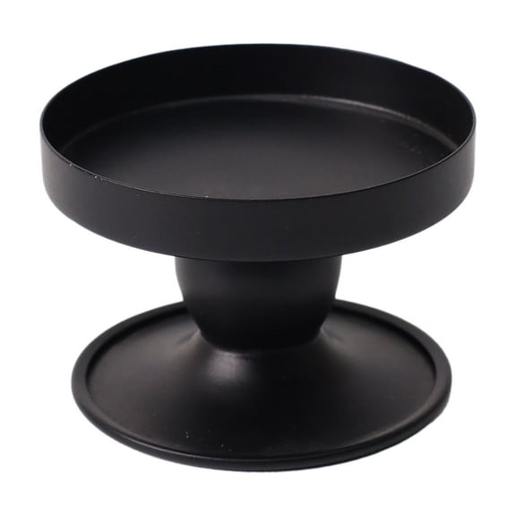 Mainstays 2.25" Flippable Candle Holder, Black