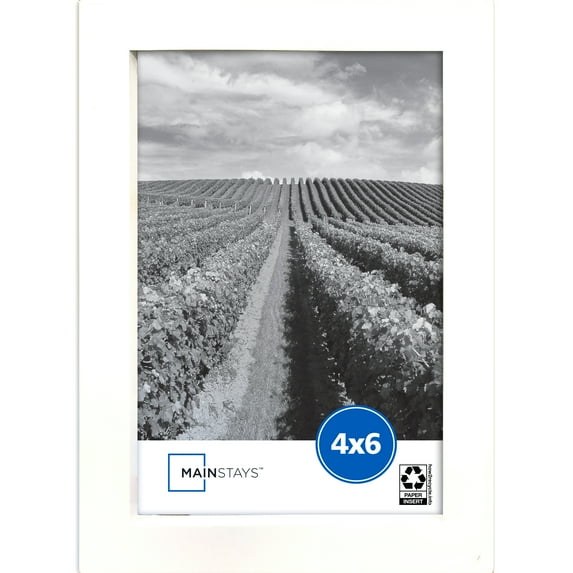 MAINSTAYS 4X6 LINEAR WHITE