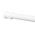 thumbnail image 1 of Mainstays Adjustable Tension Shower Curtain Rod, 36" - 60", Easy to Install, No Drilling, White, 1 of 8