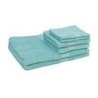 MAINSTAYS BASIC SOLID WASH CLOTH AQUA