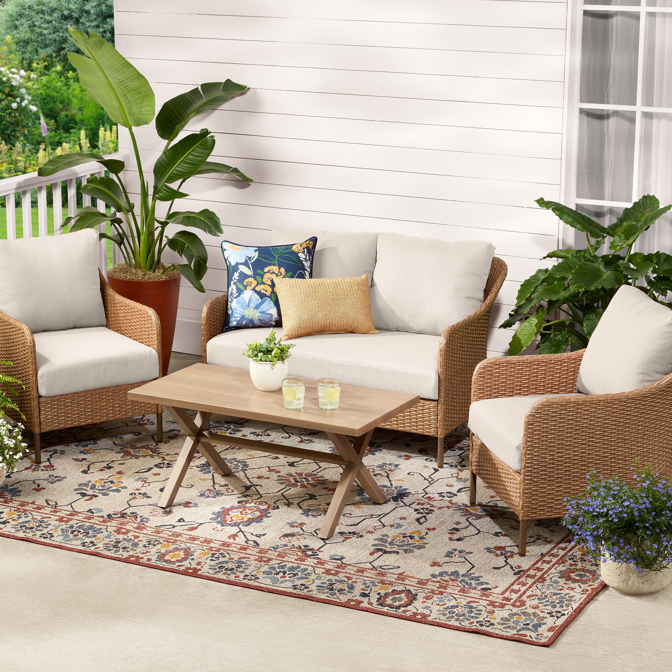 mainstays chelsea outdoor patio set